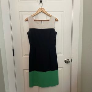 Color block dress size 8